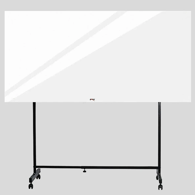 تخته وایت‌ برد شیشه‌ ای عکسنگ مدل P1890 سایز 180x90 سانتی متر به همراه پایه نگهدارنده 