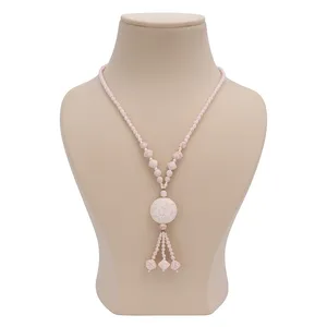 گردنبند زنانه مدل صدف رگه دار