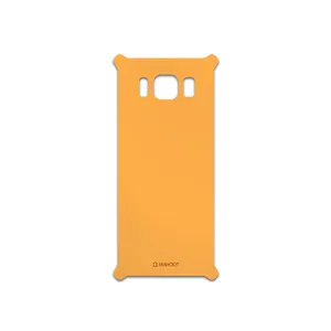 MAHOOT Matte-Orange Cover Sticker for Samsung Galaxy S8 Active