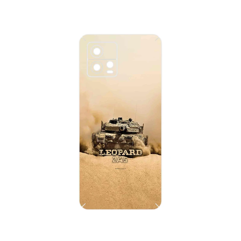 برچسب پوششی ماهوت مدل Leopard_2A5_tank مناسب برای گوشی موبایل موتورولا Moto G72