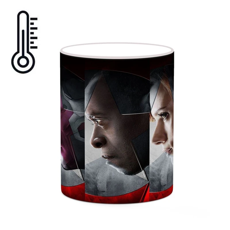 ماگ حرارتی کاکتی مدل مارول Marvel کد mgh39485