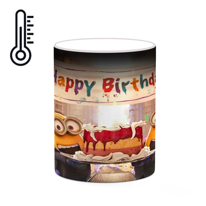 ماگ حرارتی کاکتی طرح minion مینیون مدل mgh42614