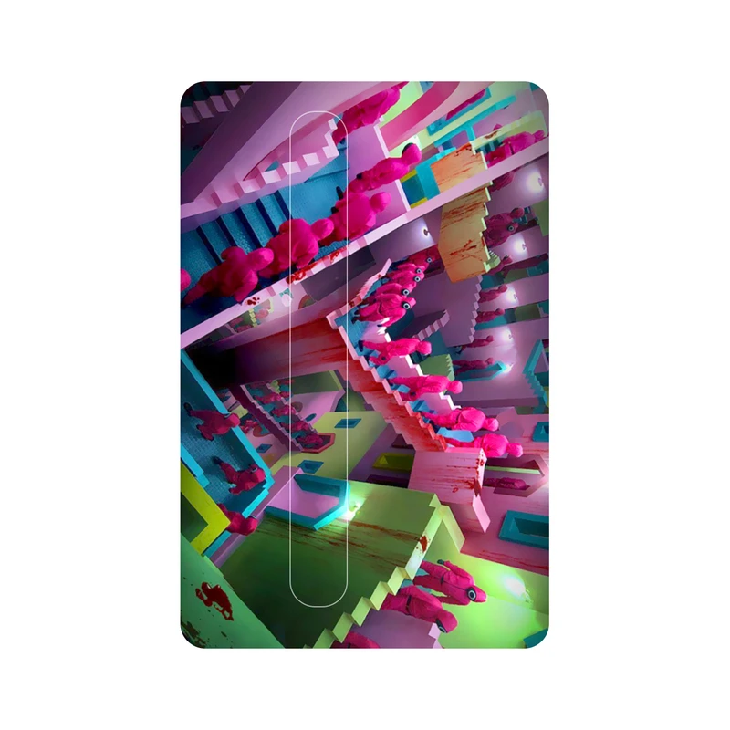استیکر کارت مدل سام نگار طرح سریال squid game بازی مرکب کد SP887