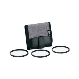 فیلتر لنز جی جی سی مدل F-STAR52K بسته 3 عددی به همراه کیف نگهدارنده