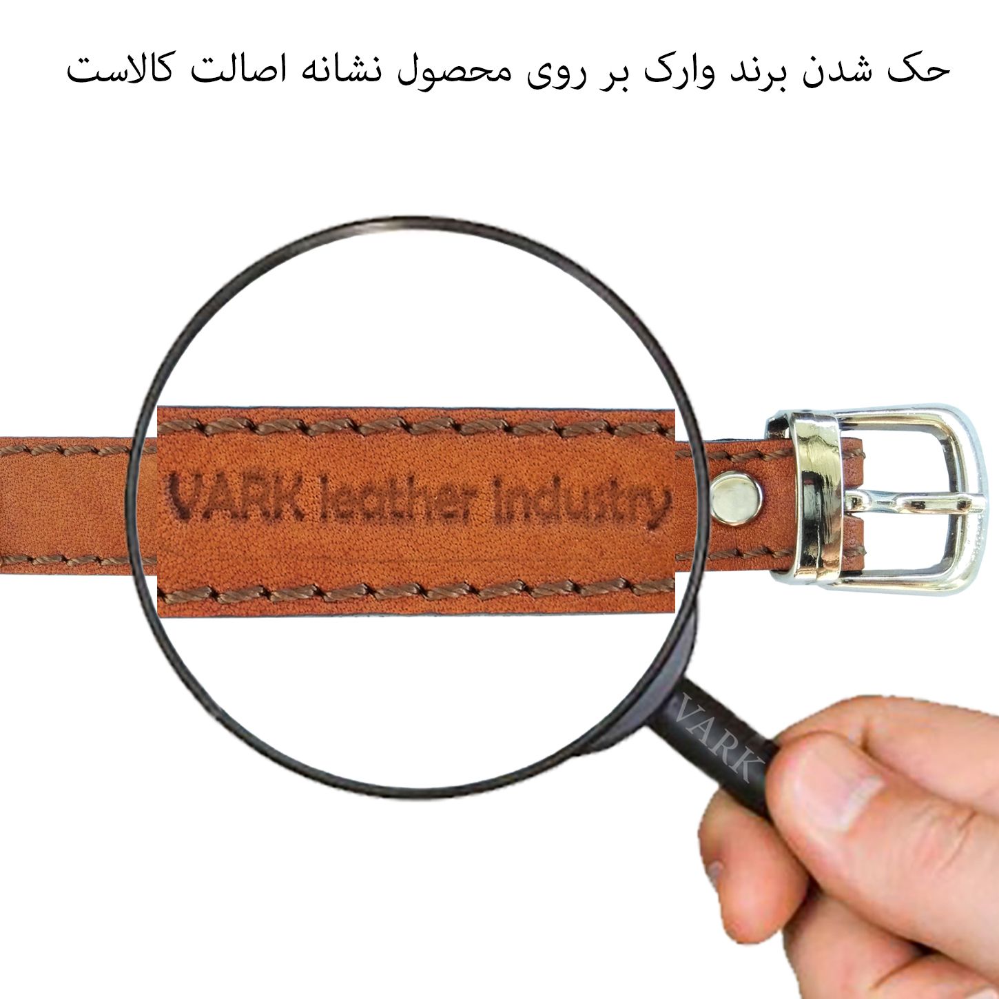 دستبند چرم وارک طرح خدا مدل نیکان کد rb236 -  - 3