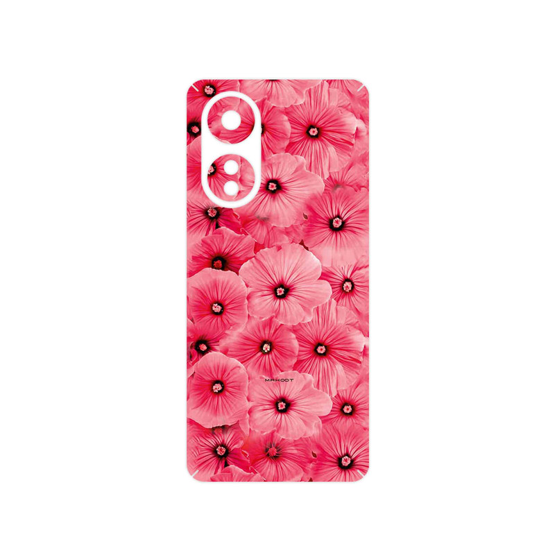 برچسب پوششی ماهوت مدل Pink_Flower مناسب برای گوشی موبایل اپو A58 4G