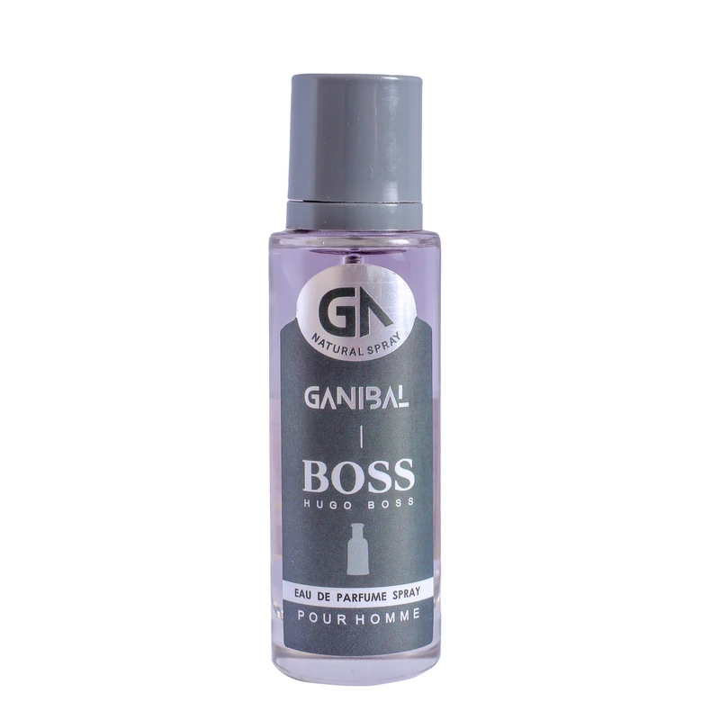 عطر جیبی مردانه گانیبال مدل هوگو باس با رایحه تند و شیرین حجم 35 میلی‌لیتر