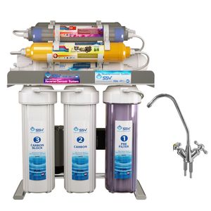 نقد و بررسی دستگاه تصفیه آب اس اس وی مدل SuperClear 2W X800 به همراه شیر تصفیه آب توسط خریداران