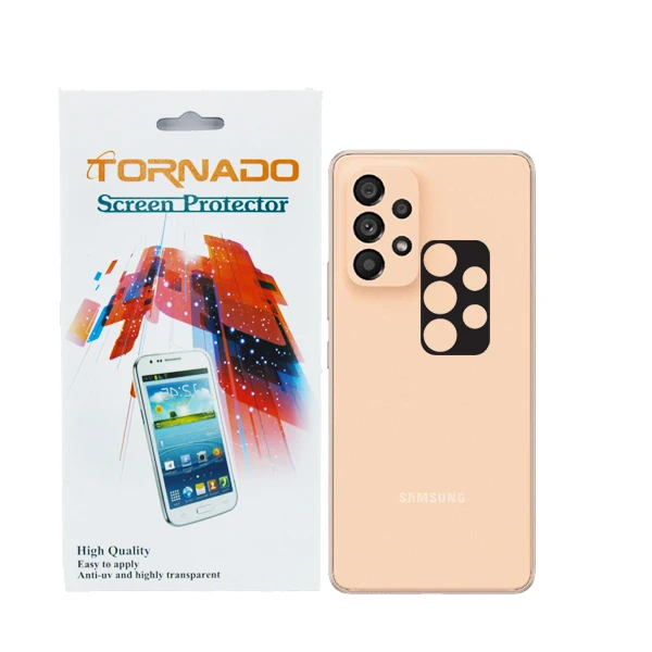 محافظ لنز دوربین مدل TORNADO مناسب برای گوشی موبایل سامسونگ Galaxy A53 5G بسته 40 عددی