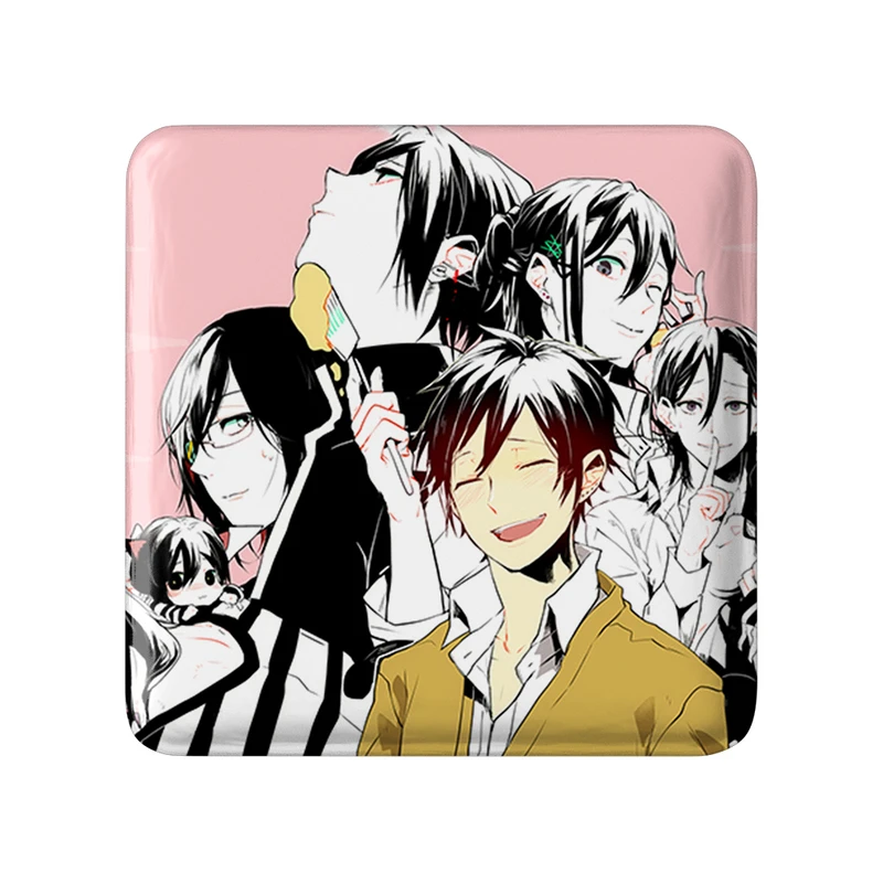 پیکسل خندالو طرح میامورا انیمه هوریمیا مدل مربعی کد 33684