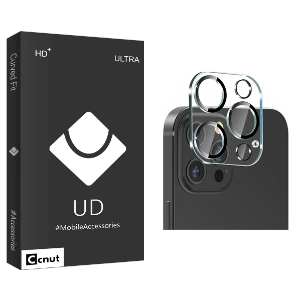 محافظ لنز دوربین کوکونات مدل UDB Ultra FLL مناسب برای گوشی موبایل اپل iPhone 13 ProMax