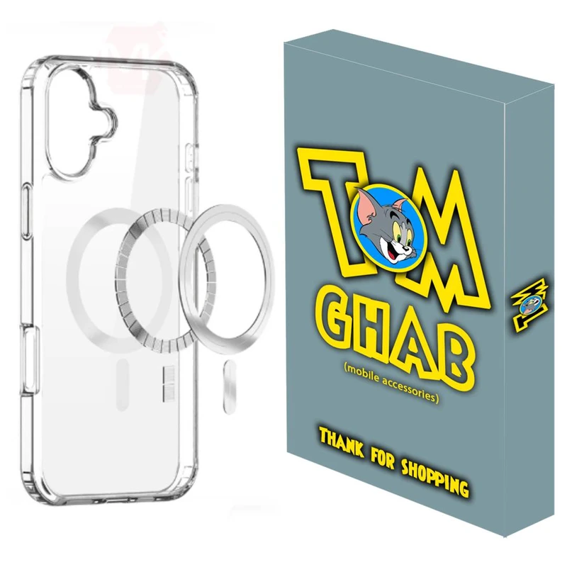 کاور قاب تام مدل مگ سیف طرح MGSAFE مناسب برای گوشی موبایل اپل iPhone 16