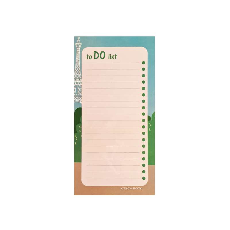  کاغذ یادداشت مدل To do list طرح Eiffel کد 200