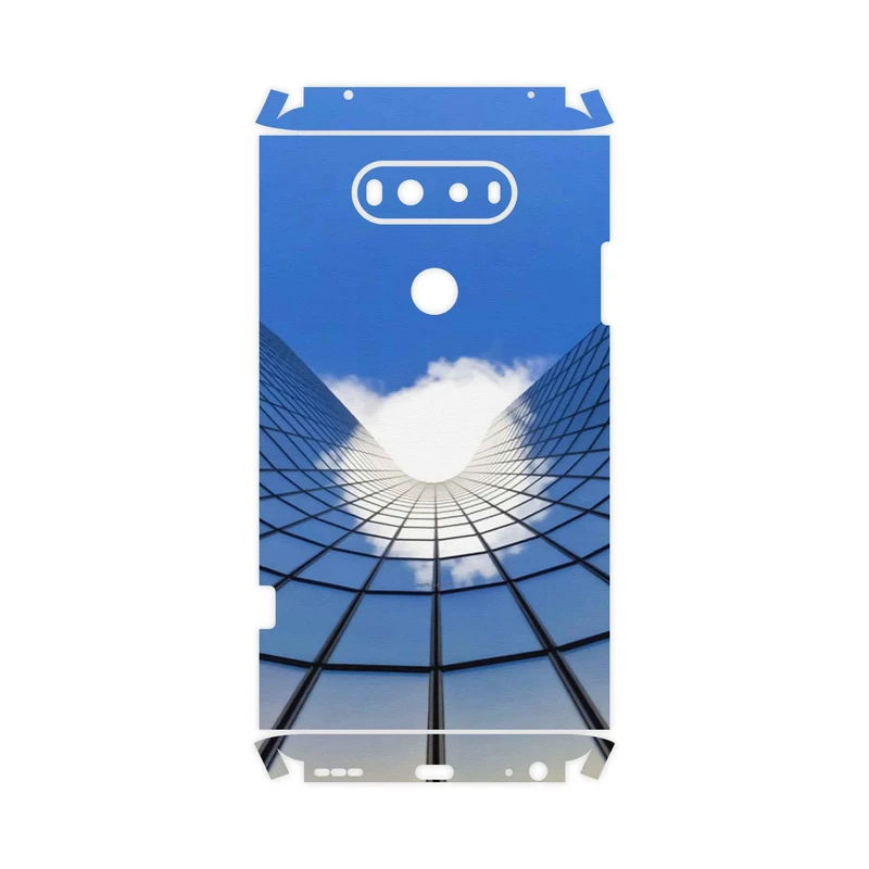 برچسب پوششی ماهوت مدل Glass skyscraper-FullSkin مناسب برای گوشی موبایل ال جی V20