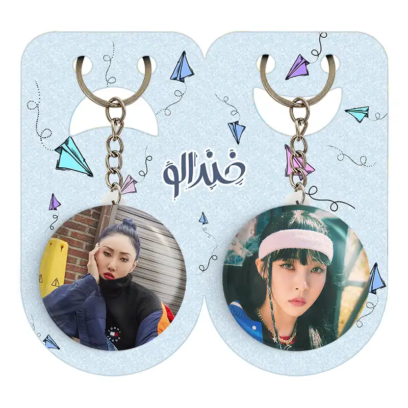 جاکلیدی خندالو مدل گروه مامامو Mamamoo کد 1948919483 مجموعه 2 عددی