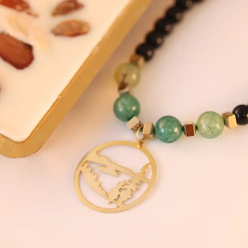 گردنبند طلا 18 عیار زنانه الن نار مدل N10524