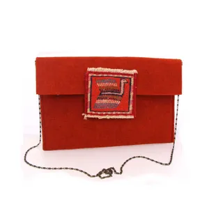 کیف دستی زنانه با گلیم سوزنی آرانیک کد 1200400212
