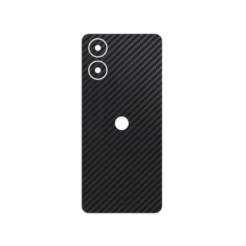 برچسب پوششی ماهوت مدل Carbon-Fiber مناسب برای گوشی موبایل موتورولا Moto G04s