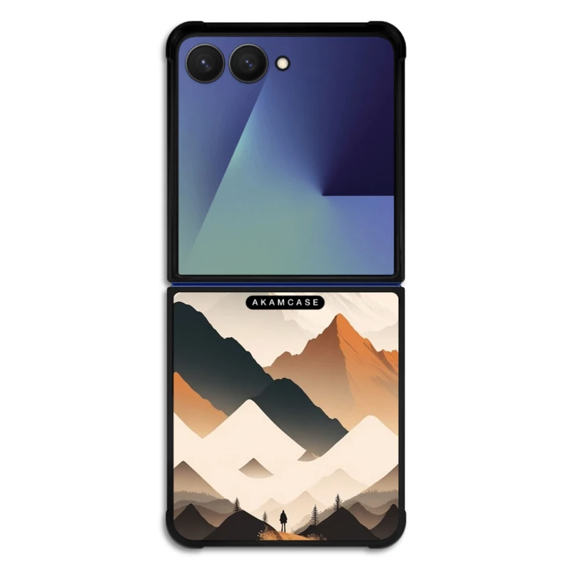 کاور آکام مدل AMC-WSGZFLIP7-MOUNTAINS-18 مناسب برای گوشی موبایل سامسونگ Galaxy Z Flip 7