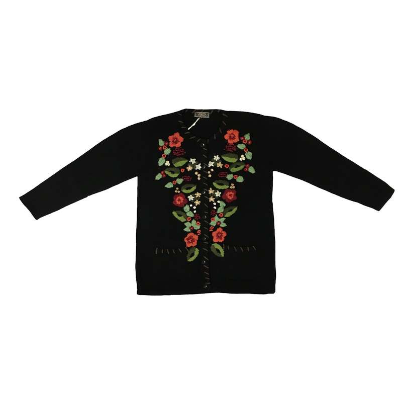 ژاکت زنانه مدل NF-3FLOWERS