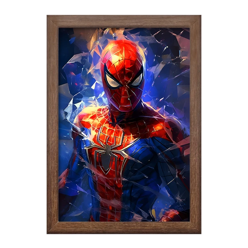 تابلو خندالو طرح مرد عنکبوتی (Spider Man) کد F7066