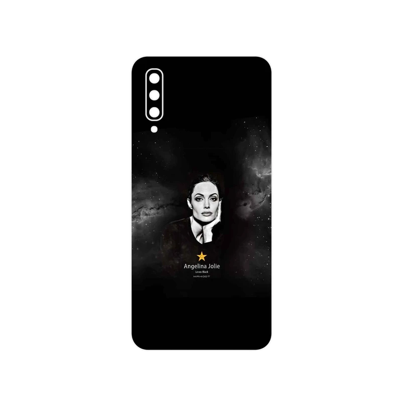 برچسب پوششی ماهوت مدل Angelina Jolie مناسب برای گوشی موبایل سامسونگ Galaxy A50