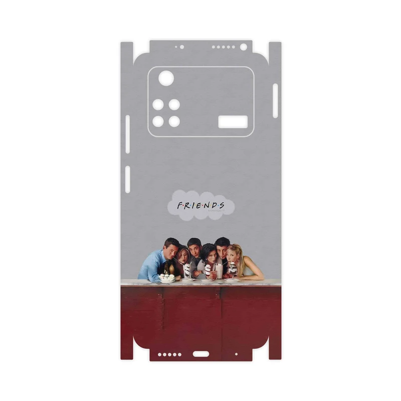 برچسب پوششی ماهوت مدل Friends 1-FullSkin مناسب برای گوشی موبایل شیائومی Poco M4 Pro 4G