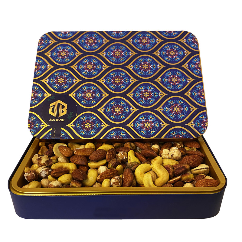 آجیل چهار مغز درجه یک جان بانو - 450 گرم
