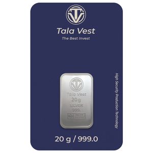 شمش نقره طلاوست مدل 20g