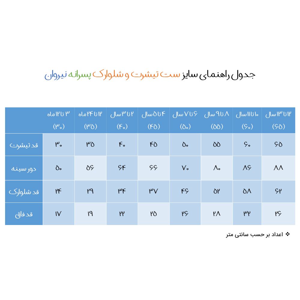 ست تی شرت و شلوارک پسرانه نیروان مدل 2145 -5 -  - 3