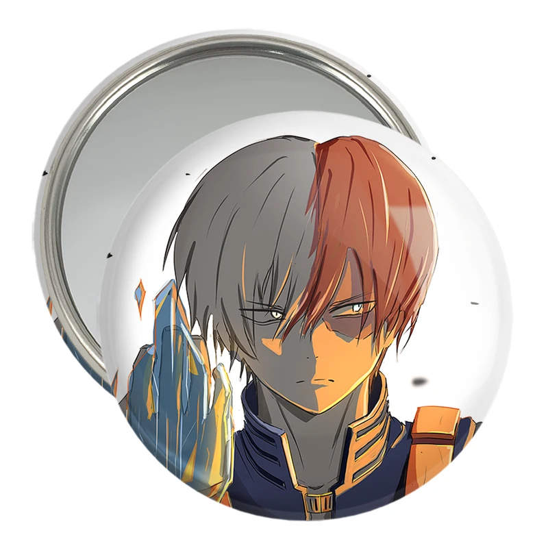 آینه جیبی خندالو مدل شوتو تودوروکی انیمه آکادمی قهرمان من  کد 16162