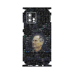 MAHOOT Collage of Steve Jobs 2-FullSkin Cover Sticker for Motorola Moto G72