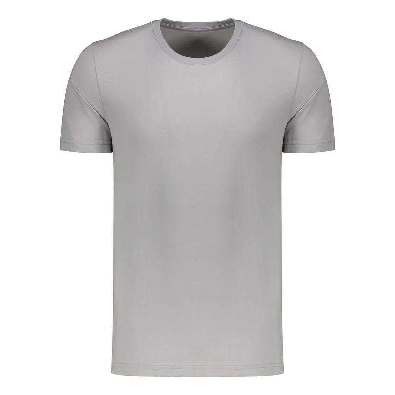 تی‌شرت آستین کوتاه راحتی مردانه آریان نخ باف مدل 1812 