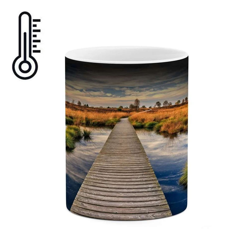 ماگ حرارتی کاکتی مدل منظره کد mgh16070