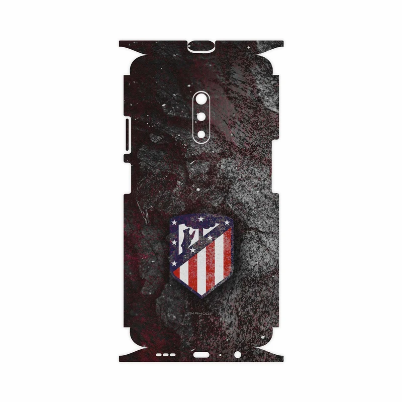 برچسب پوششی ماهوت مدل Atletico de Madrid-FullSkin مناسب برای گوشی موبایل اپو Realme X