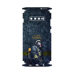 MAHOOT Firefighter-FullSkin Cover Sticker for Samsung Galaxy S10 Plus