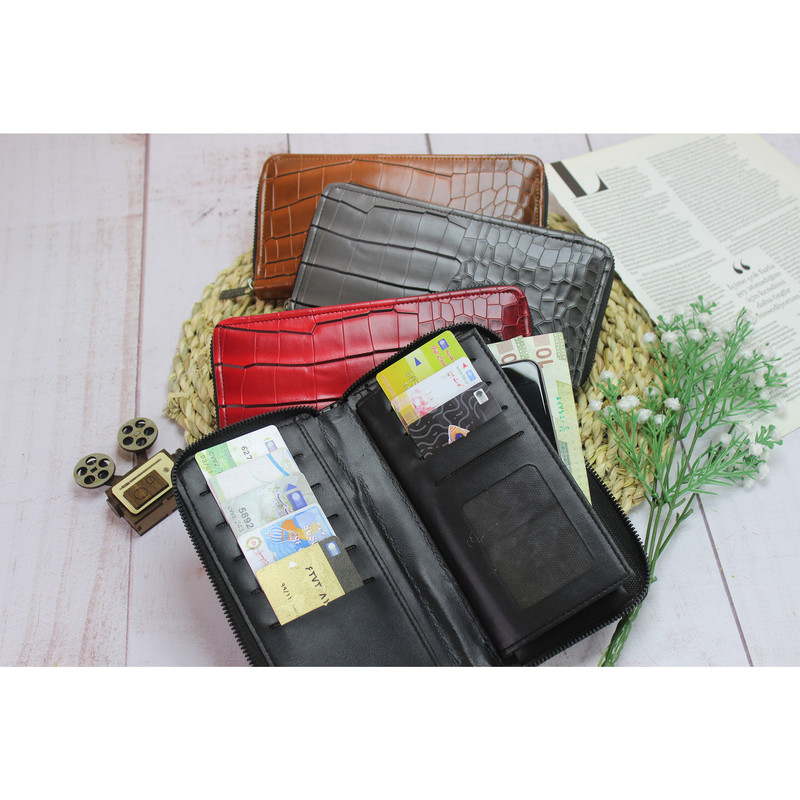 کیف پول زنانه مدل سنگی کد KZD-094