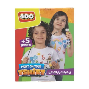 بازی آموزشی فور دو مدل تی شرتت را رنگ کن 