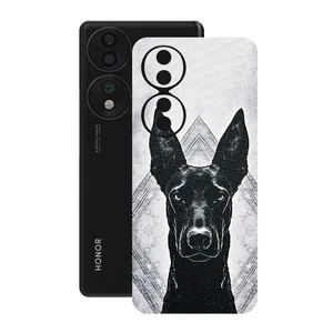 Remax cover sticker Leth model Doberman design suitable for Honor 70 mobile phone