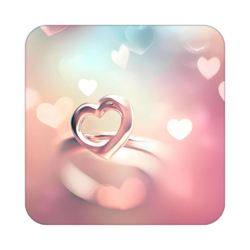 زیر لیوانی کاکتی مدل عاشقانه کد mp12843