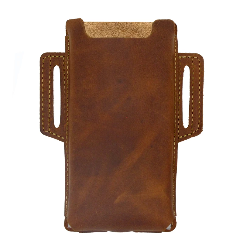 کیف مدل کمری چرم طبیعی کد MRSM2P مناسب برای گوشی موبایل تا سایز 7 اینچ