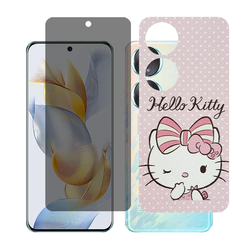 محافظ صفحه نمایش حریم شخصی گلس مدل Together مناسب برای گوشی موبایل آنر 90 به همراه برچسب پوششی