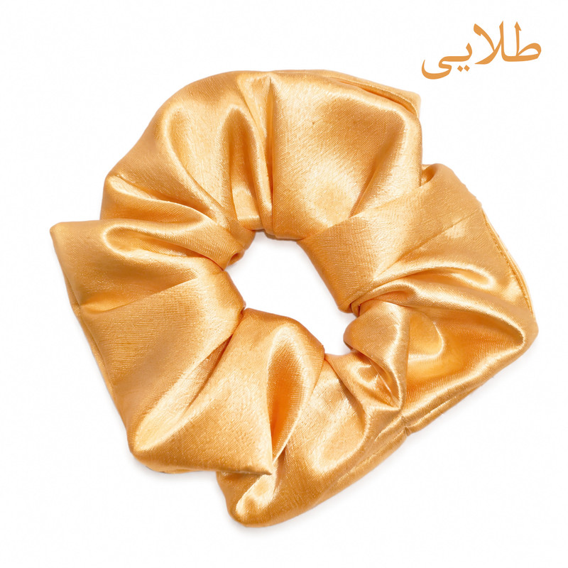 کش مو اسکرانچی زنانه مدل ساتن کد 6010732