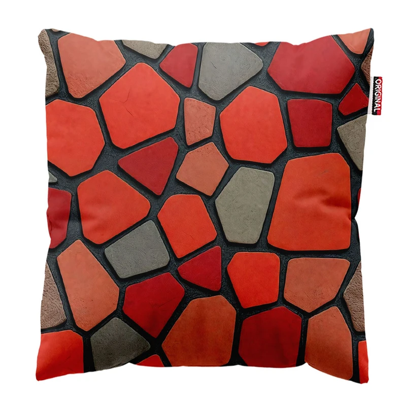  کوسن پاد آفرین طرح سنگ کد 2984 سایز 30*30 سانتی متر