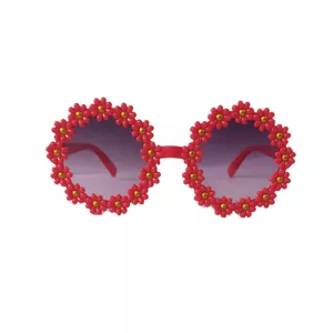 عینک آفتابی دخترانه مدل گل آفتابگردان کد UV400