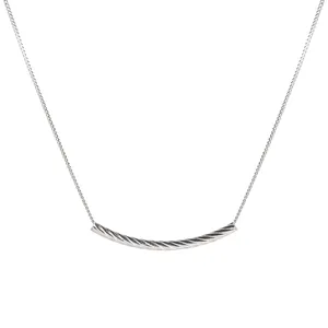 گردنبند نقره زنانه ریسه گالری مدل لی‌لی 5234