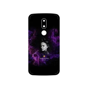 MAHOOT Natalie Portman Cover Sticker for Motorola Moto M