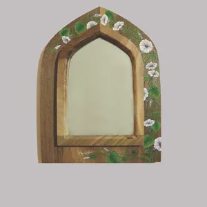 آینه طرح گل و مرغ