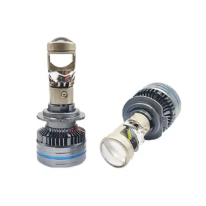 لامپ هدلایت خودرو لنز دار مدل L3 پایه H7 بسته دو عددی