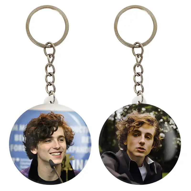 جاکلیدی خندالو مدل تیموتی شالامی Timothée Chalamet کد 1930019291 مجموعه 2 عددی